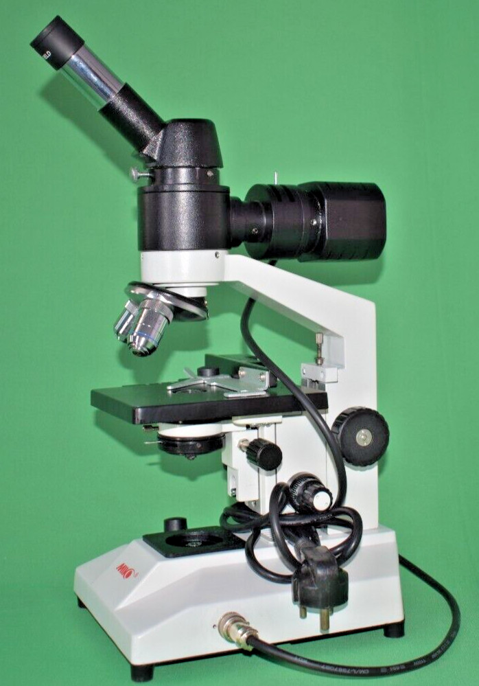 4X-10X-40X Monocular Metallurgical Microscope w/ Polarizer 1.3MP ca55