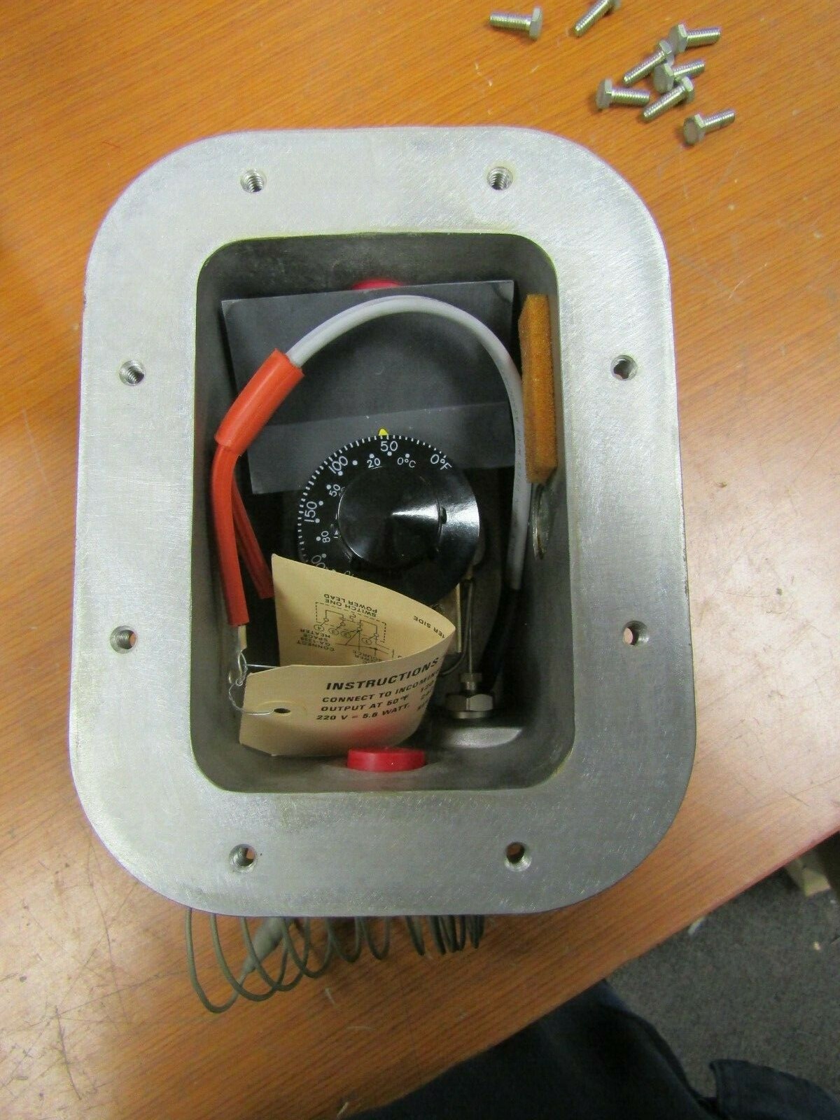 😎 NEW NELSON TH-725 EXPLOSION PROOF TEMPERATURE CONTROLLER 0-250ºF 277 VAC