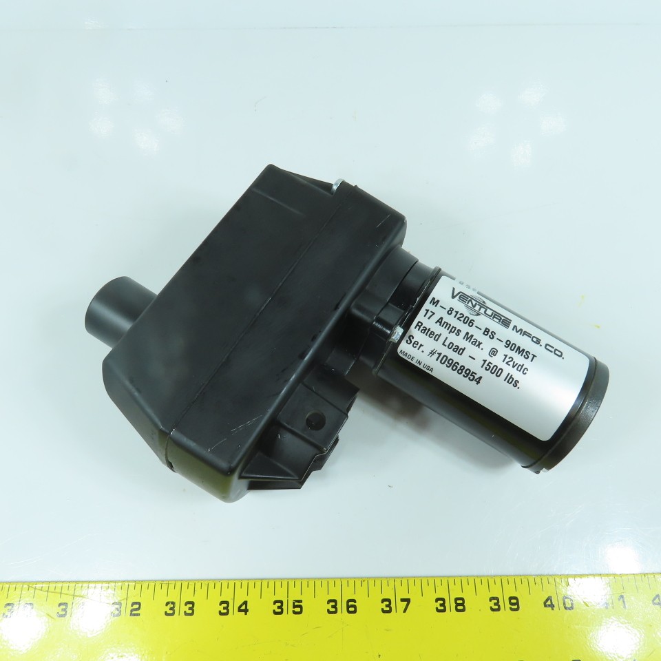 Venture M-81206-BS-90MST 12V DC Linear Actuator 1500 LBS Load