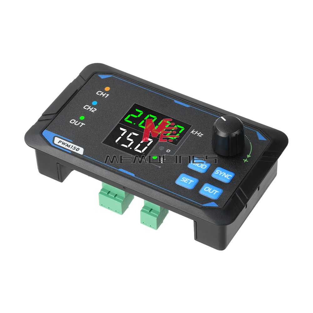 1Hz-150kHz PWM Pulse Frequency Duty Cycle Adjustable Module Signal Generator