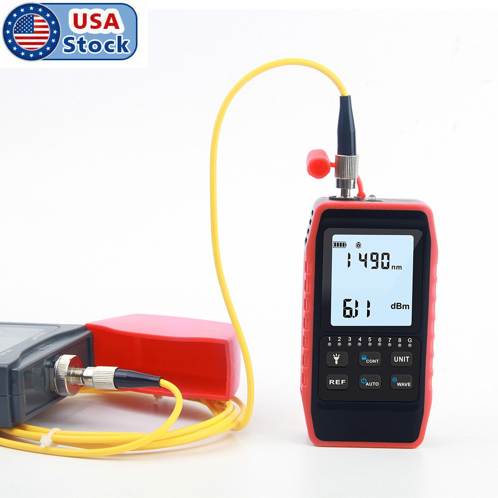 NF-908 Optical Power Meter Visual Fault Locator Network Optical Fiber Tester