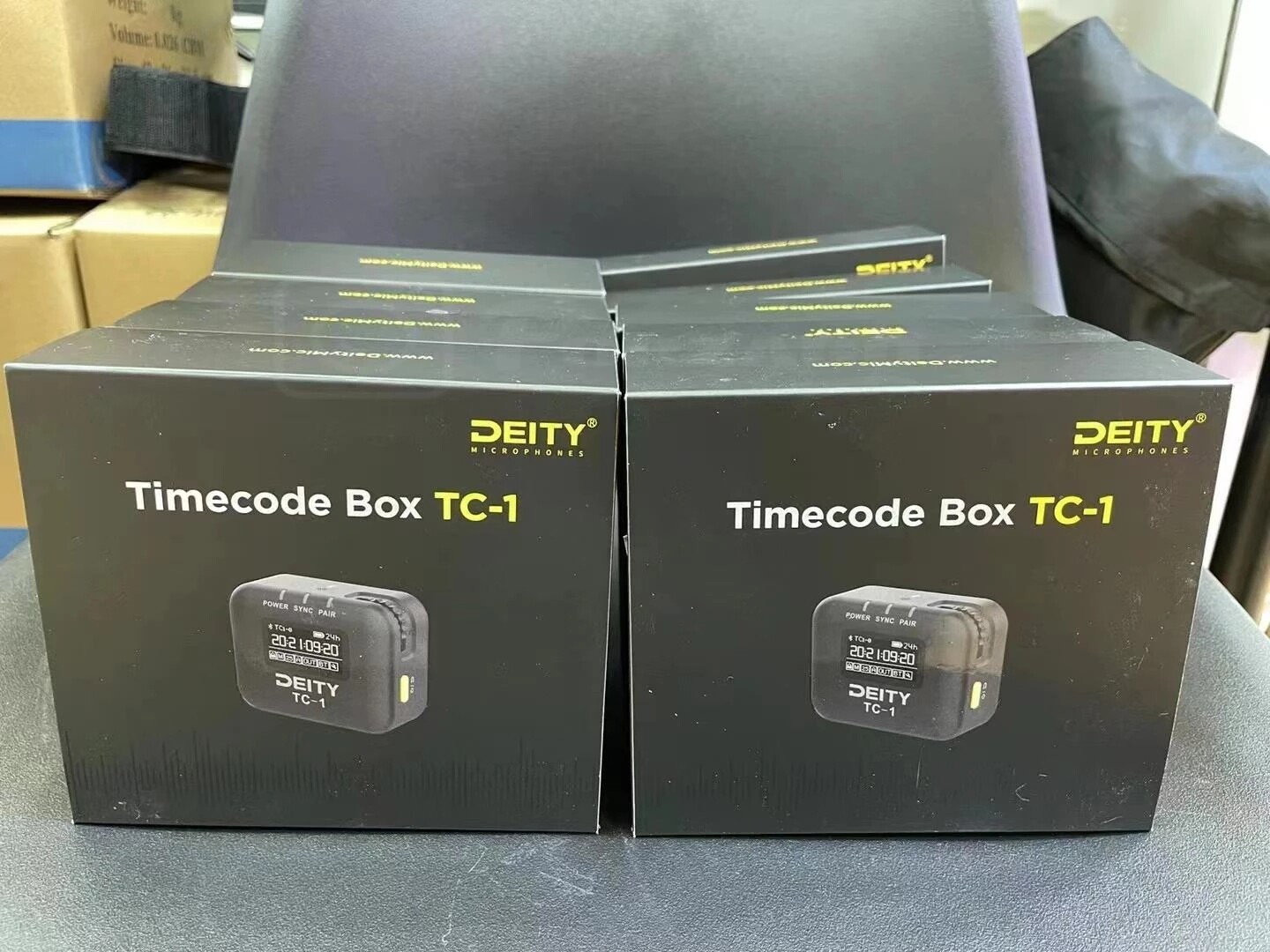 Deity TC-1 KIT Wireless Timecode Box 3 PCS 2.4G Radio Timecode Accuracy 0.5ppm