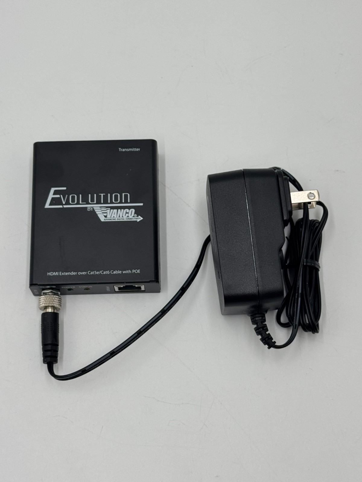 Vanco Evolution EVEX2006 HDMI Extender over Cat5e/Cat6 PoE Tx/Rx Black W/ Power