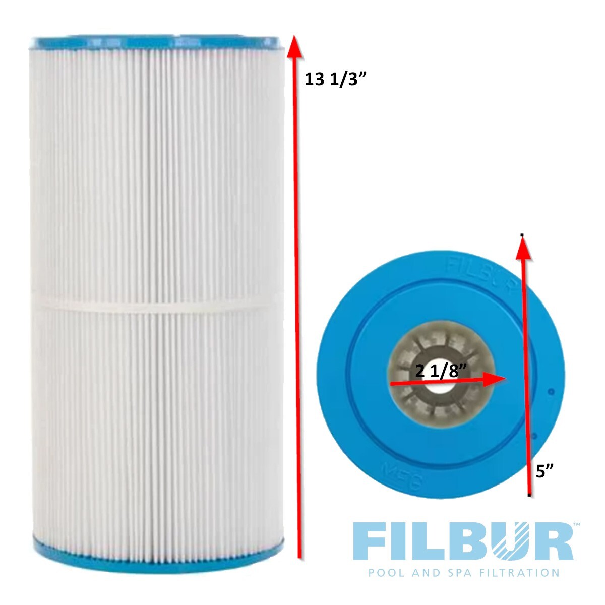 Filbur FC-2390 Swimming Pool Cartridge For Rainbow 50, PRB50-IN & C-4950