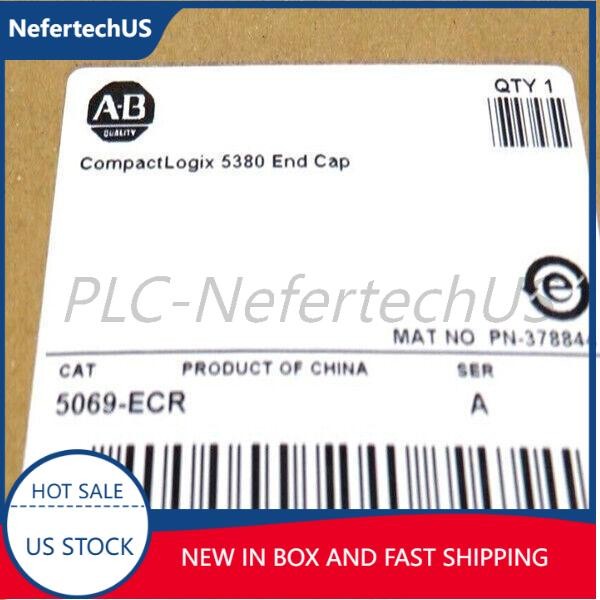 NEW Allen-Bradley 5069-ECR COMPACT LOGIX 5380 END CAP 5069ECR US Free Tax