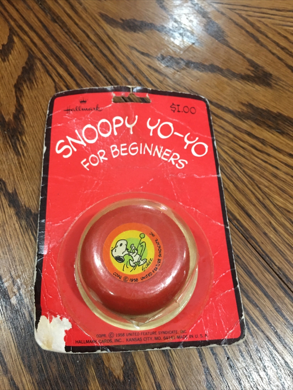 1958 snoopy yo yo