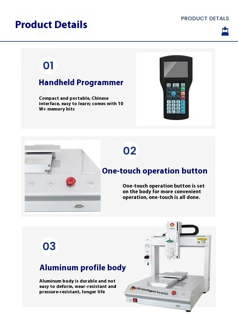 Automatic Dispensing Machine 331 Needle Cylinder Fast Drying Dispensing Machine