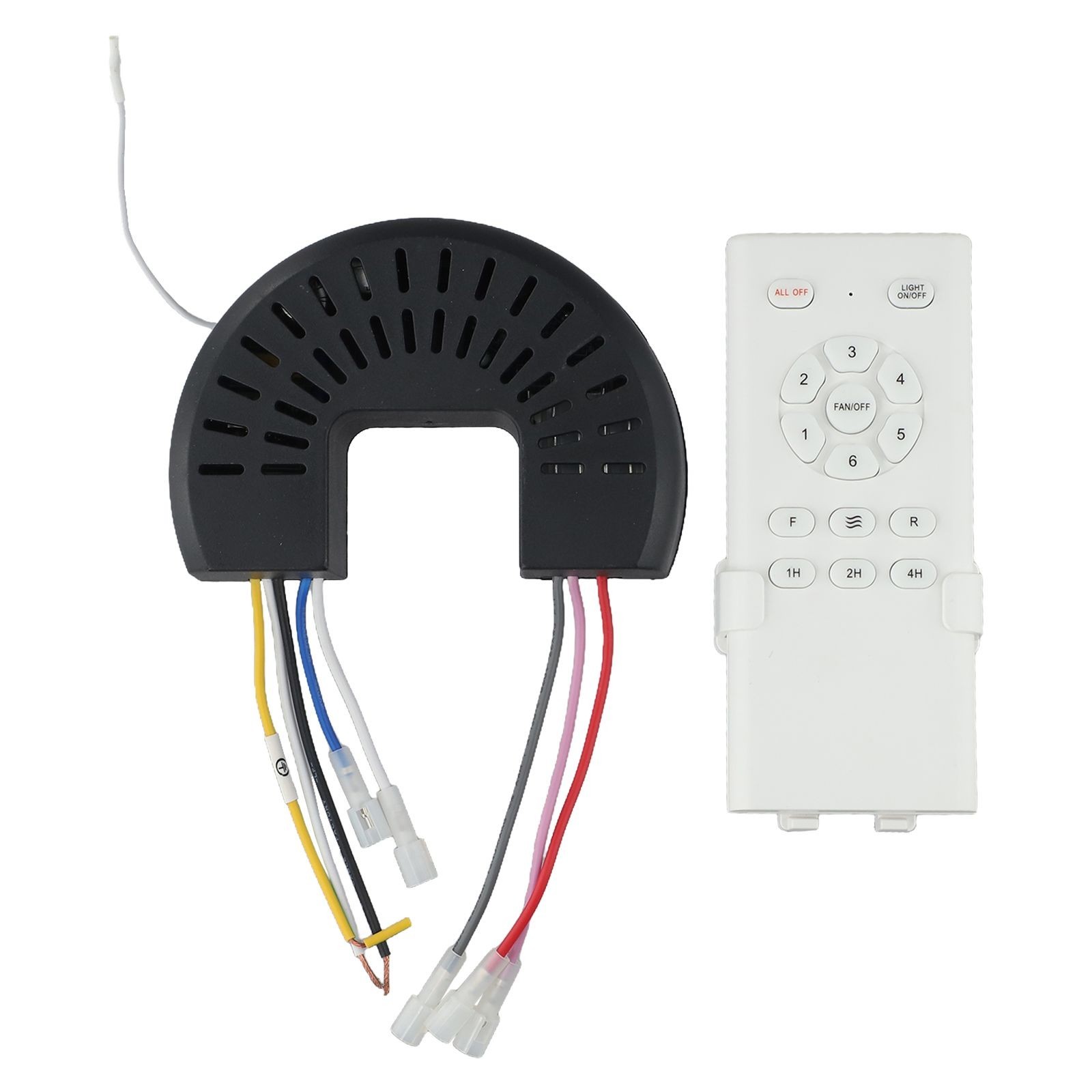 Wide Voltage Range Remote Control Kit for 24V 6 Ceiling Fan Light
