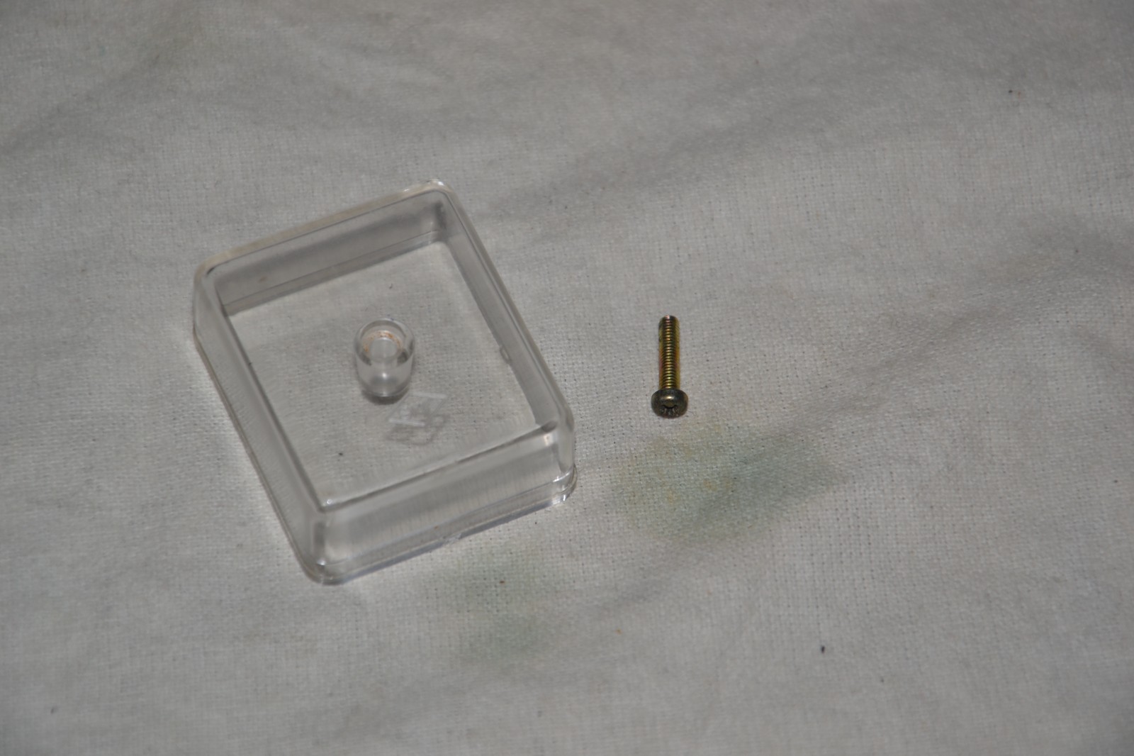 Original Vintage Technics SA-8000X Receiver Fuse Cover with screw
