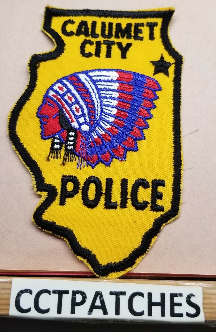 CALUMET CITY, ILLINOIS POLICE SHOULDER PATCH IL