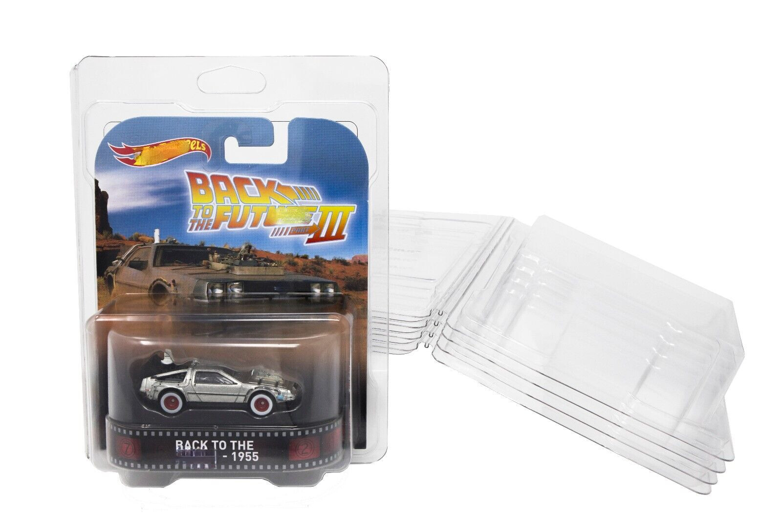 5Pack Rocket Hardware Hot Wheels Car Culture Case Protector Packs, 1/64th 5SET