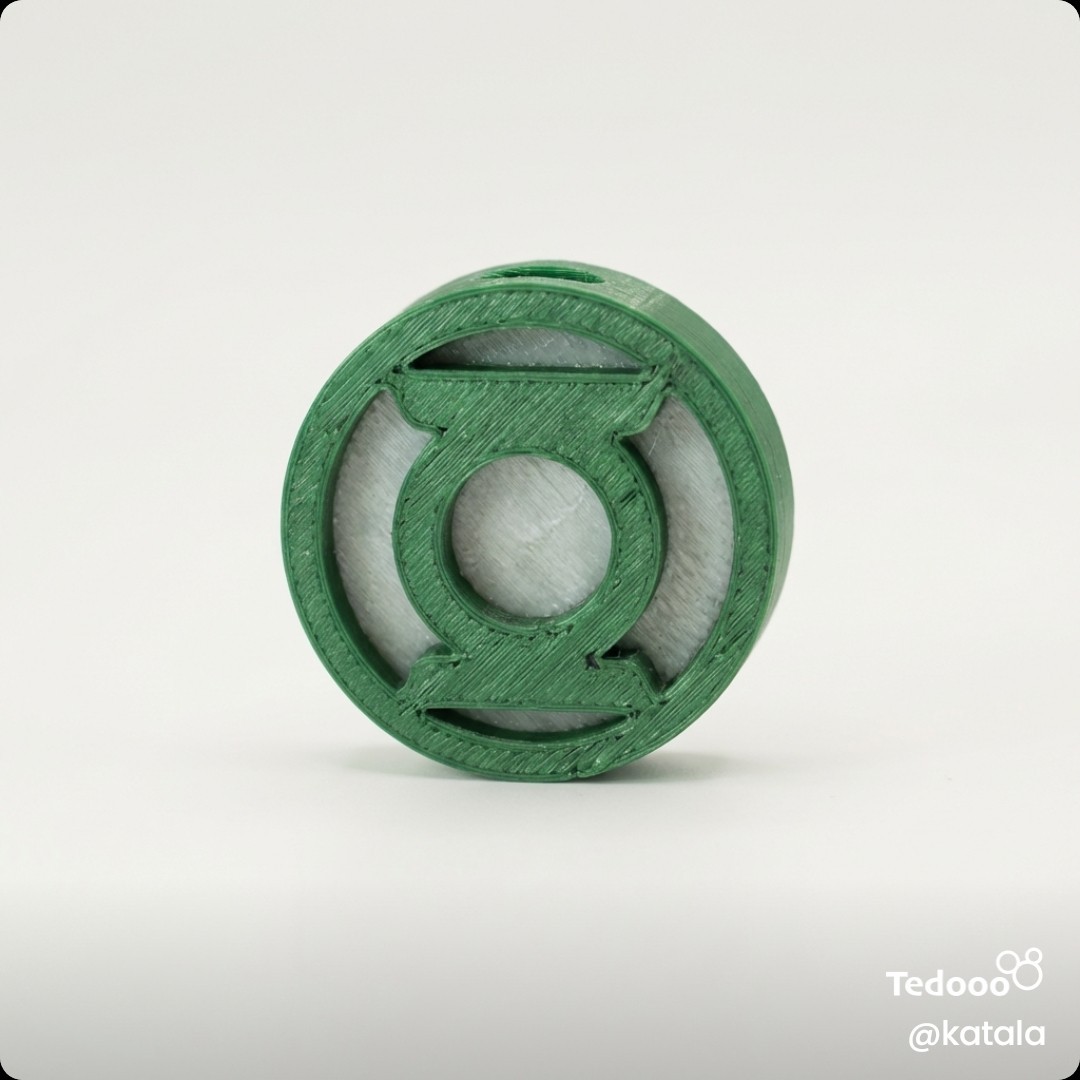 Green Lantern Straw Topper