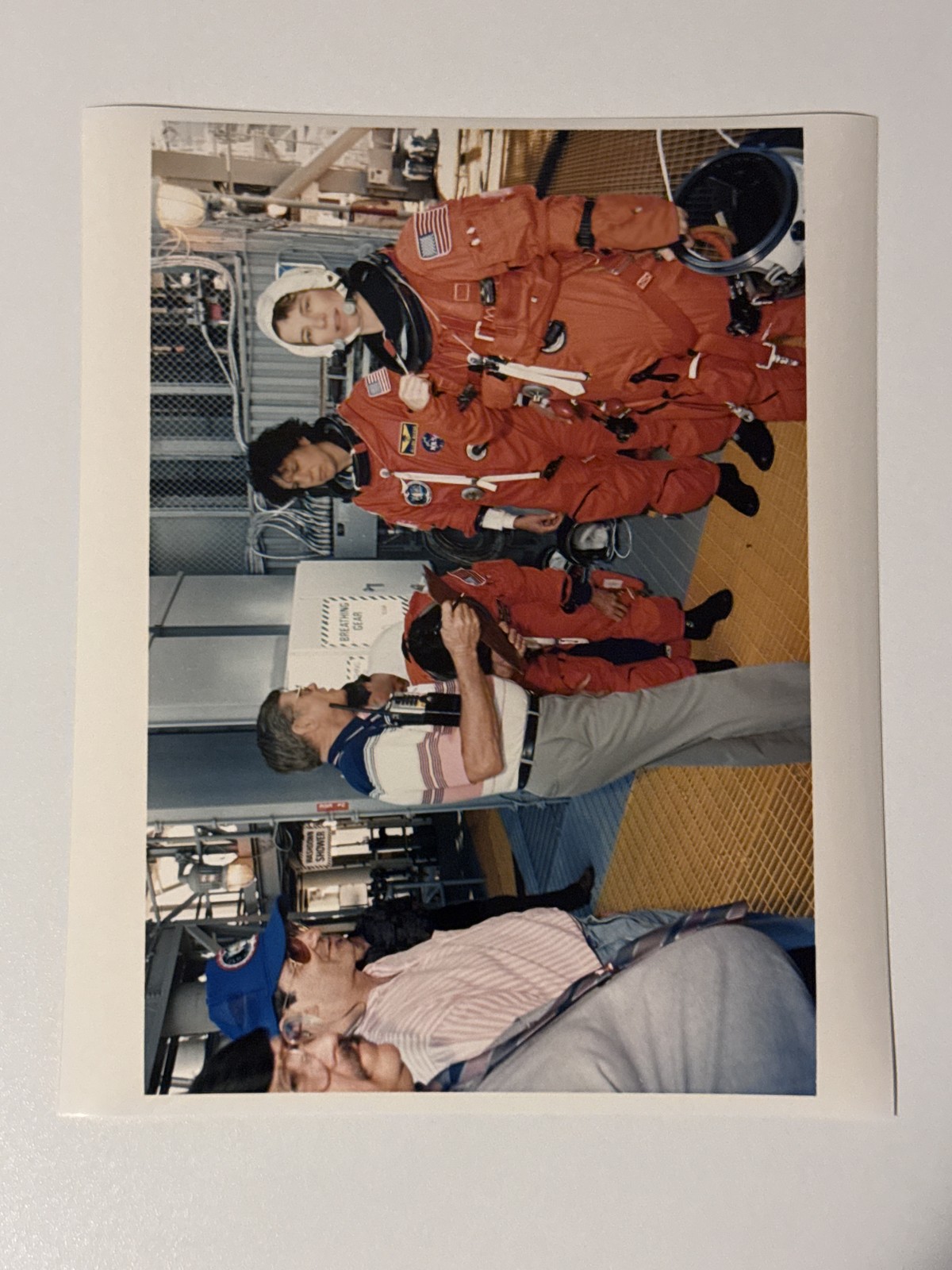 NASA STS-71 Mir Crew Emergency Egress Training Exercise Press Photo