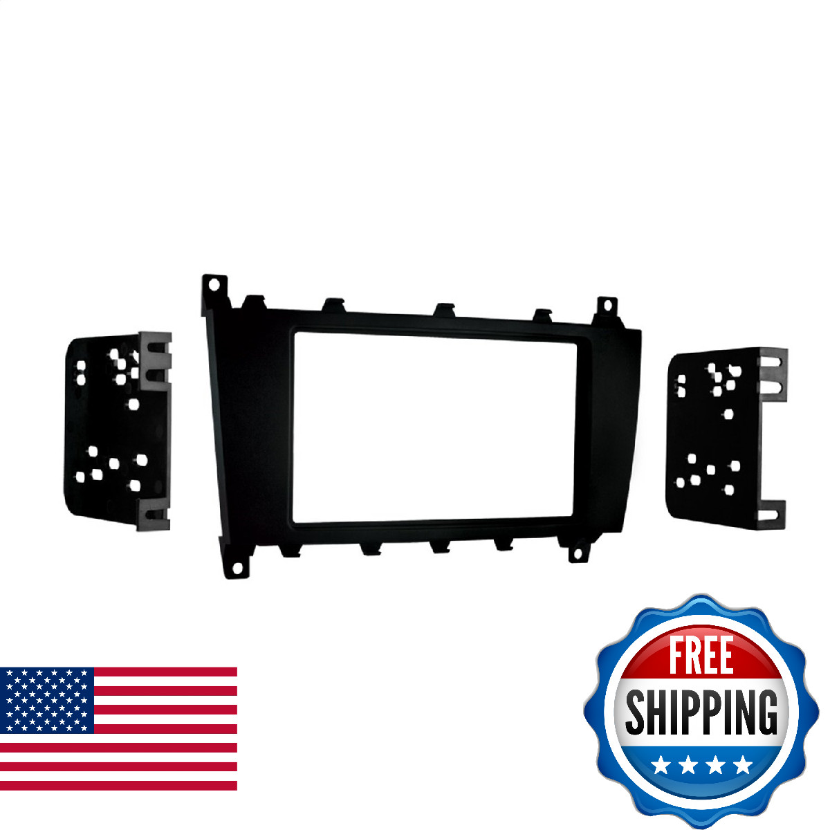 Metra 95-8721B Double Din Dash Kit For Select 2005-2007 Mercedes-Benz Vehicles