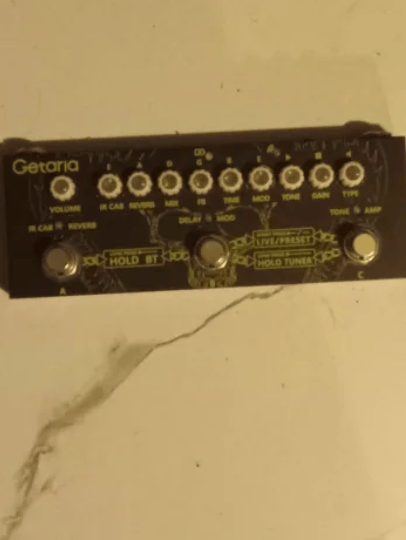 Getaria - Cube Baby Multi Effect's Pedal IR Cab Guitar Effects Processor