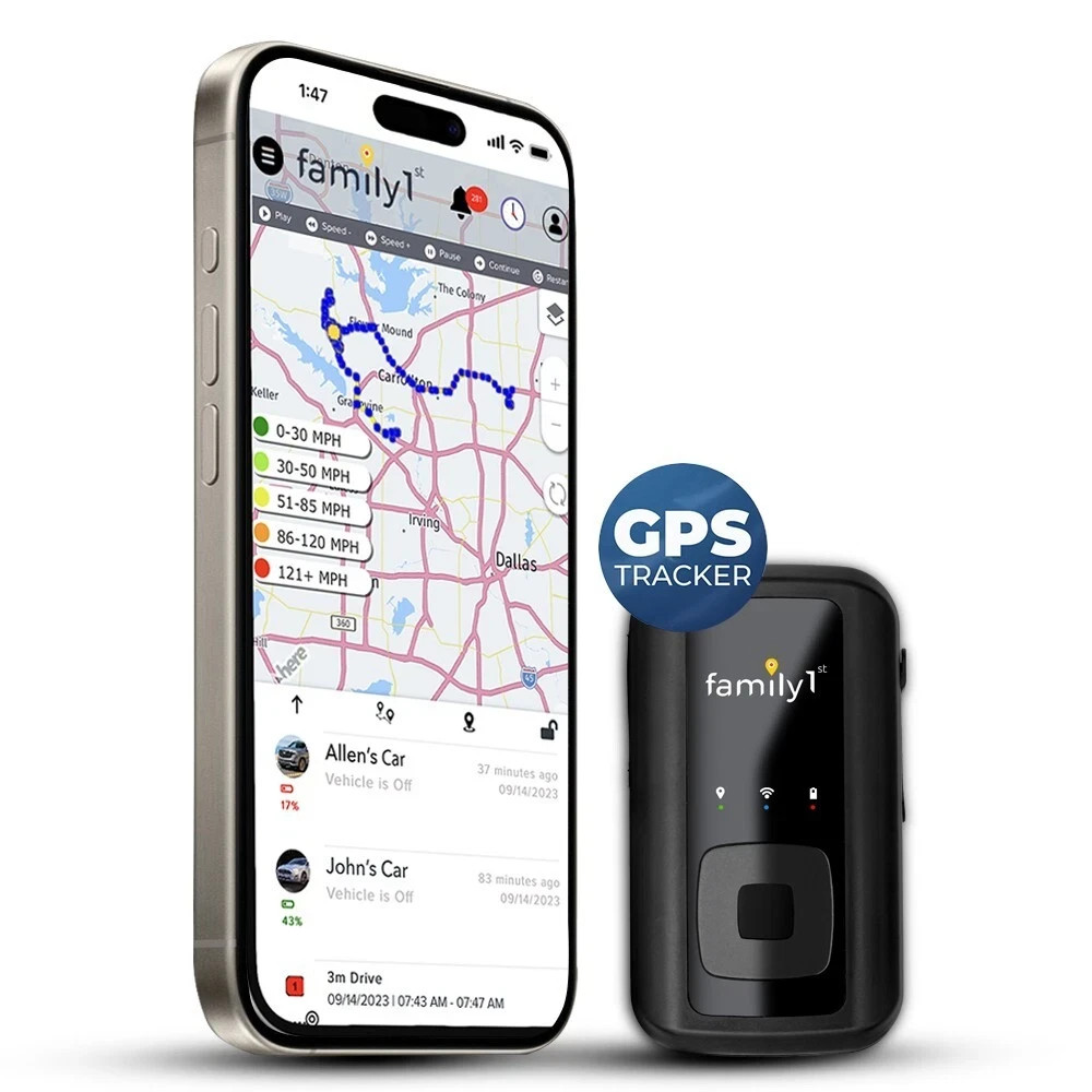 Family1st Real Time Hidden Portable GPS Tracker For Cars People Vehicles in USA
