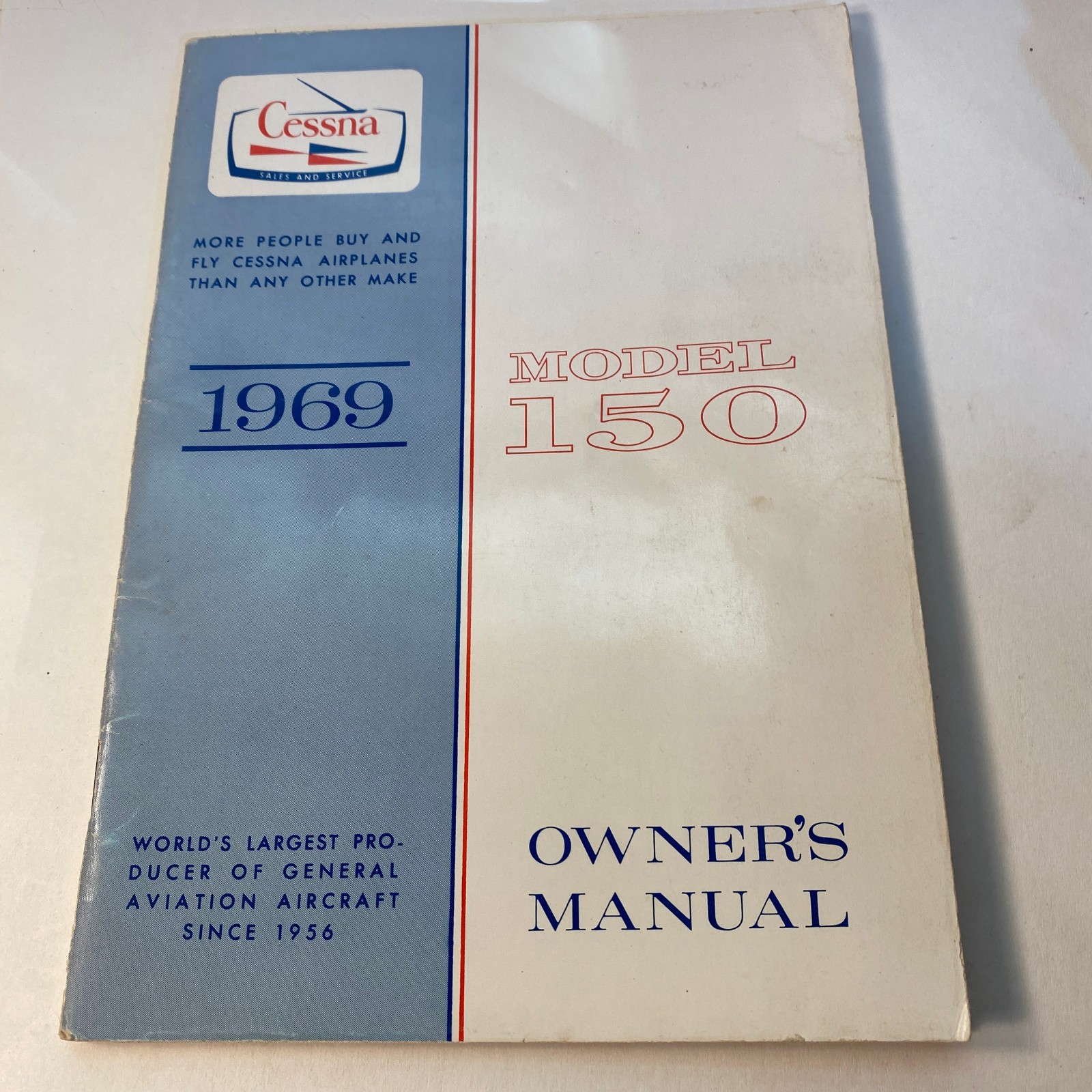 1969 Cessna Model 150 Airplane Manual