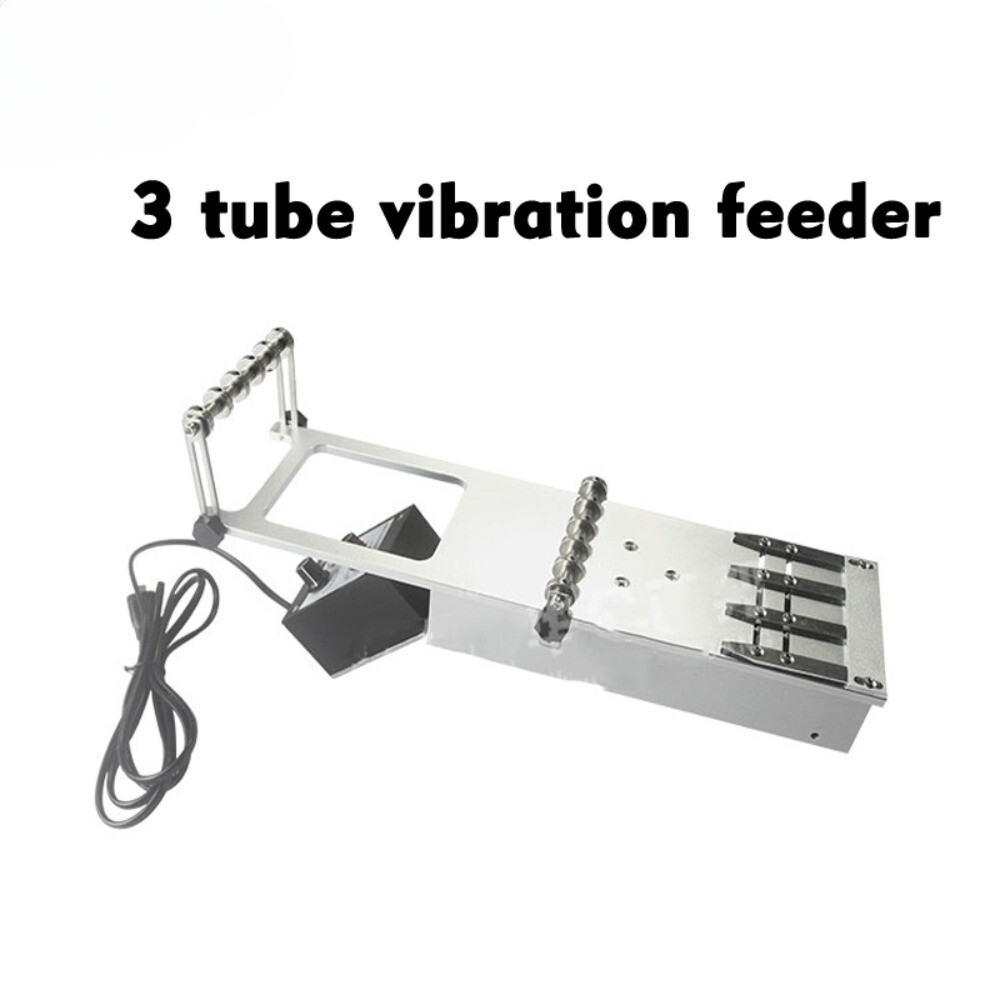 Three Tubes Vibration Feeder YV Patch Machine Vibrates Feeder Mounter Vibration