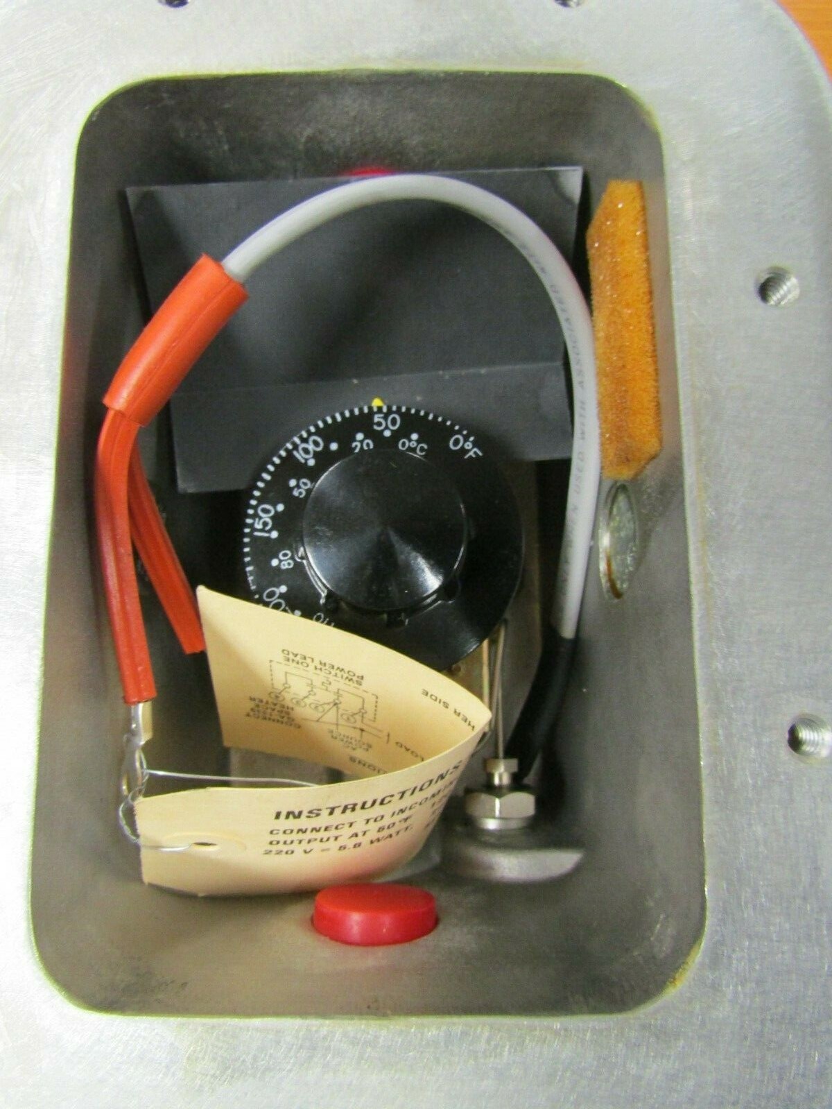 😎 NEW NELSON TH-725 EXPLOSION PROOF TEMPERATURE CONTROLLER 0-250ºF 277 VAC