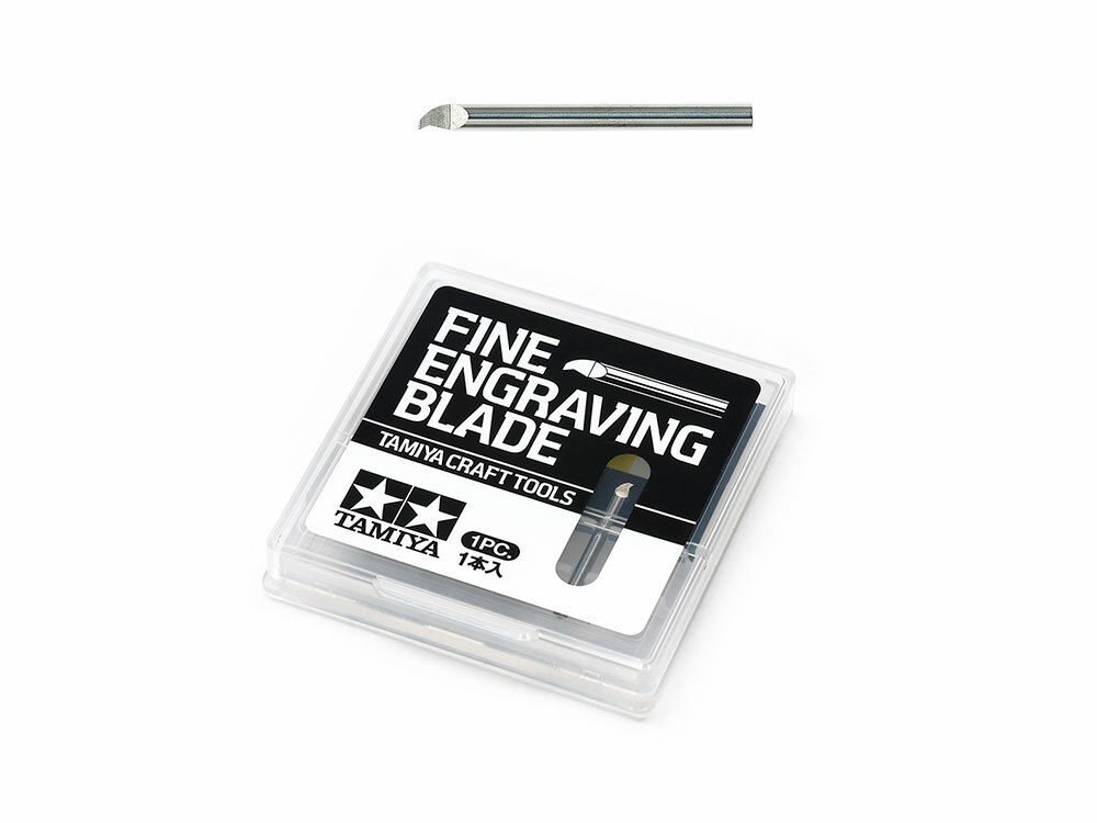Tamiya Craft Tools FINE ENGRAVING BLADE 0.3mm 74137