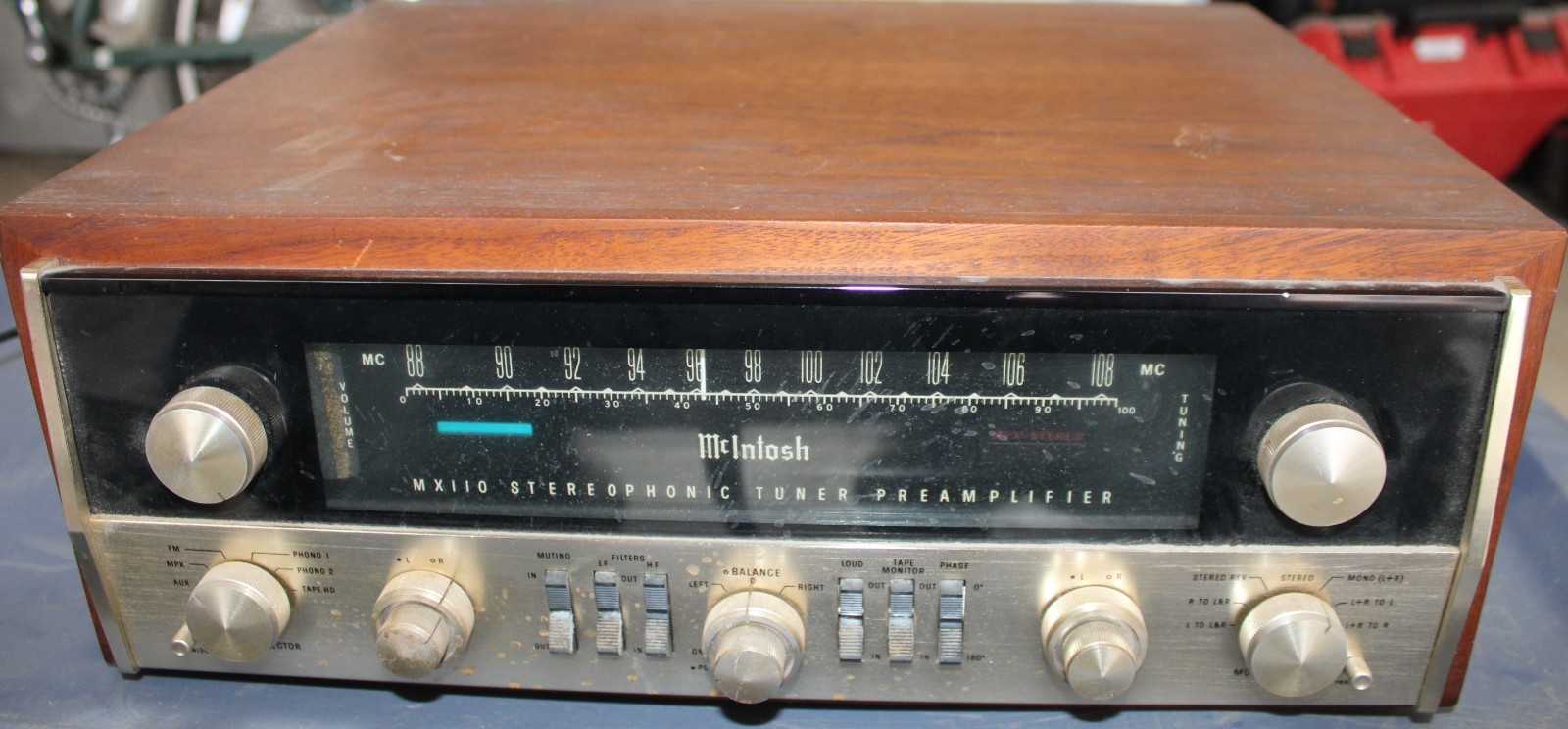 McIntosh MX110, Iconic Stereo Tuner Preamplifier