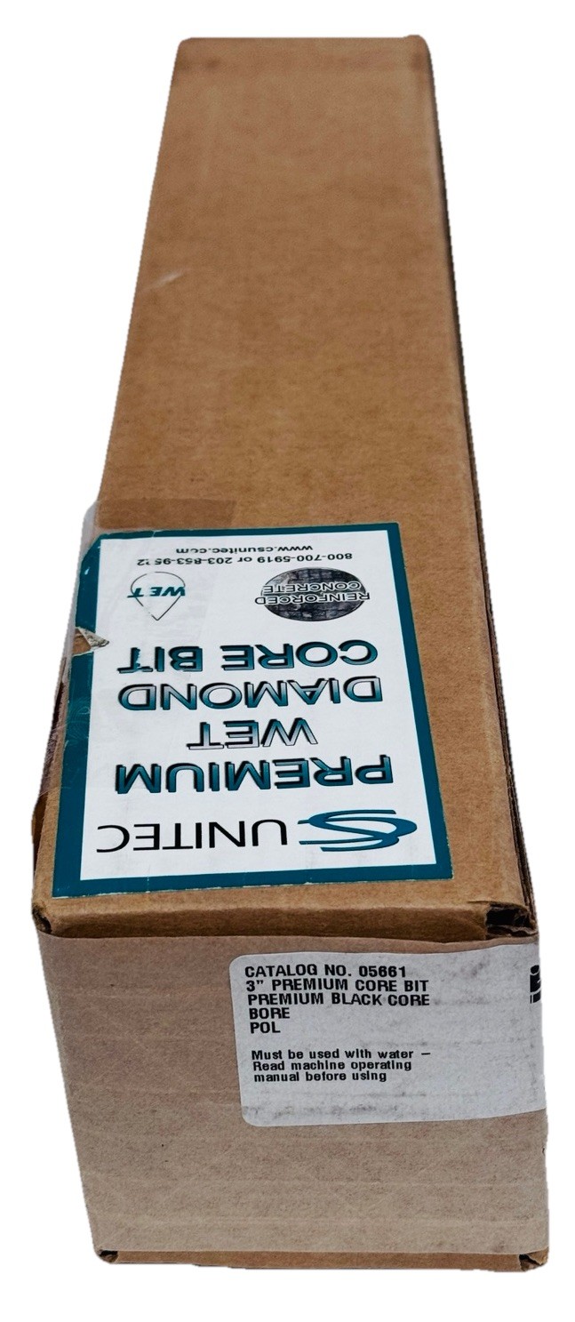 CS Unitec 3” Premium Wet Diamond Core Segmented Concrete Core Bit