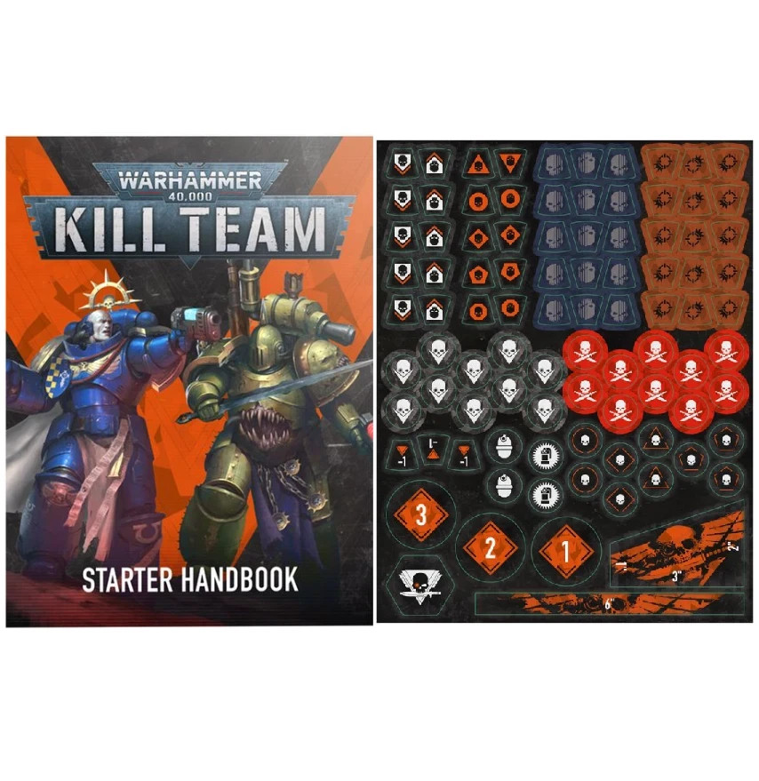 Kill Team Starter Rules MDF Terrain Game Board Tokens Datasheets 40k