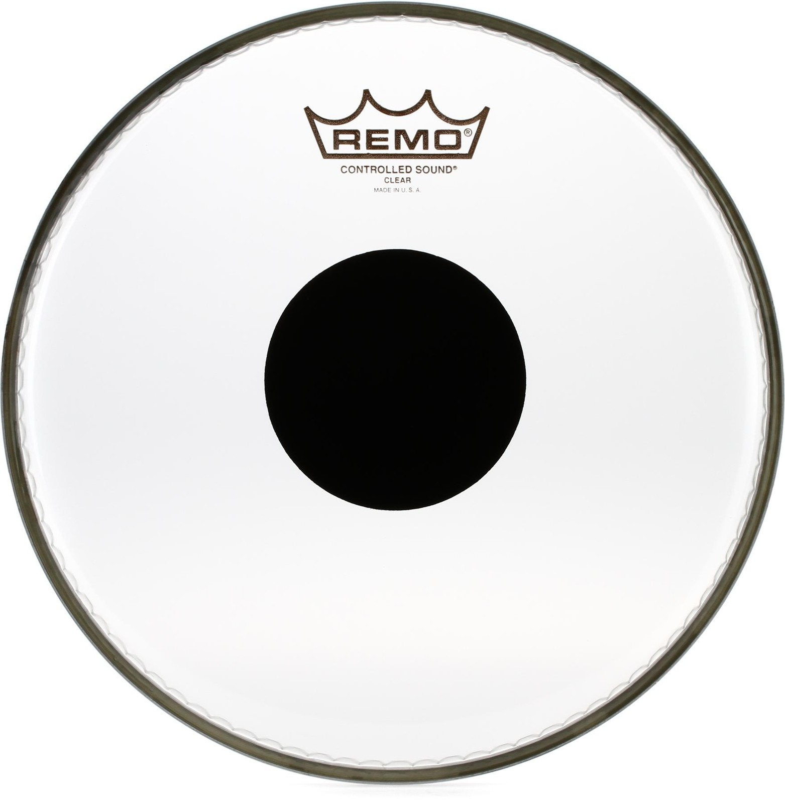 Remo Controlled Sound Clear Drumhead - 10" - with Black Dot