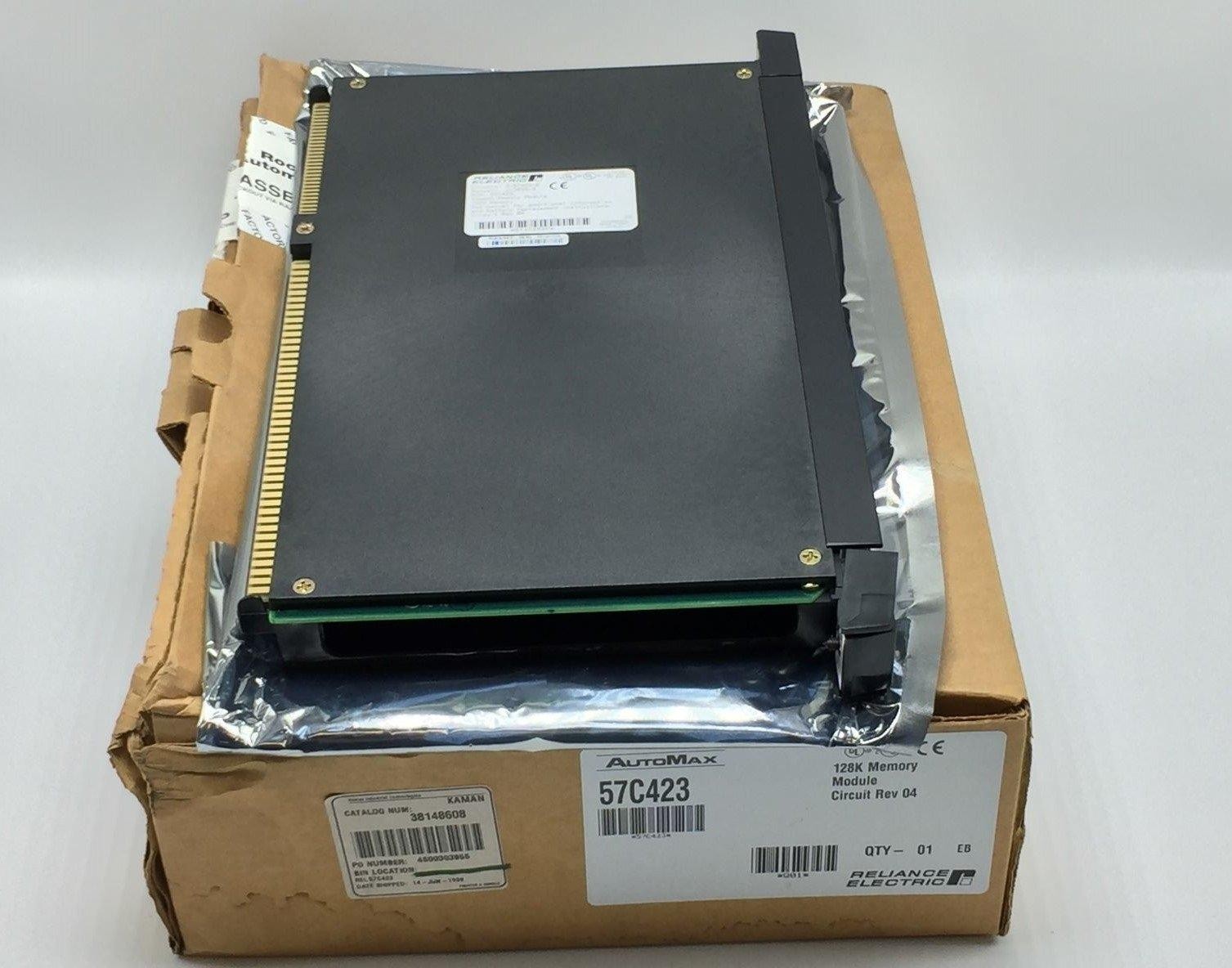 Reliance Electric 57C423 Automax 128K Memory Module