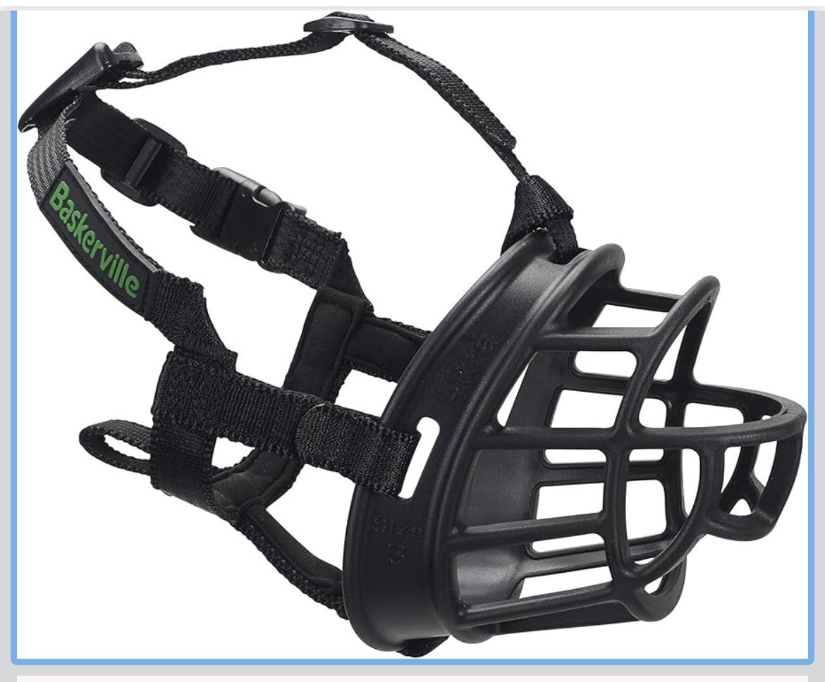 NEW BASKERVILLE ULTRA MUZZLE - SIZE 2 - FOR SMALL DOGS FROM 12-25 LBS.