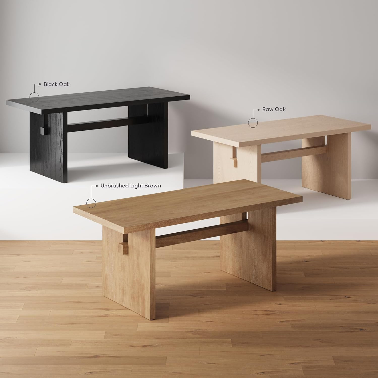 Nathan James Briggs Modern Dining Table for 6, Small Rectangle Dining Table, Sol