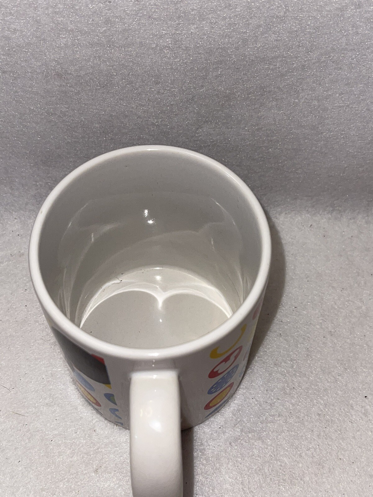 Disney Mickey Mouse “MICKEY” 12 Oz Mug Vintage Disney