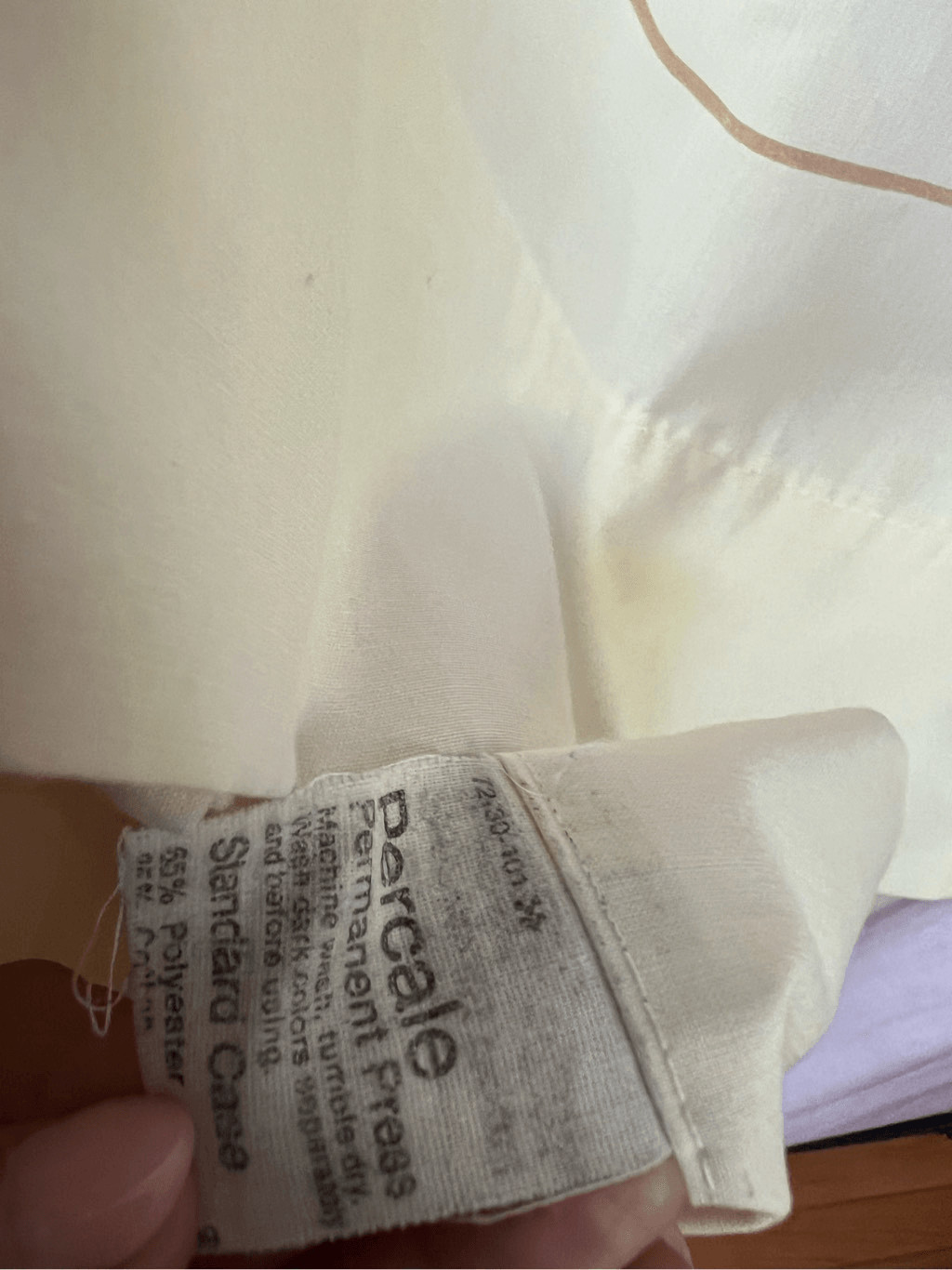 Vintage Floral Pillowcase