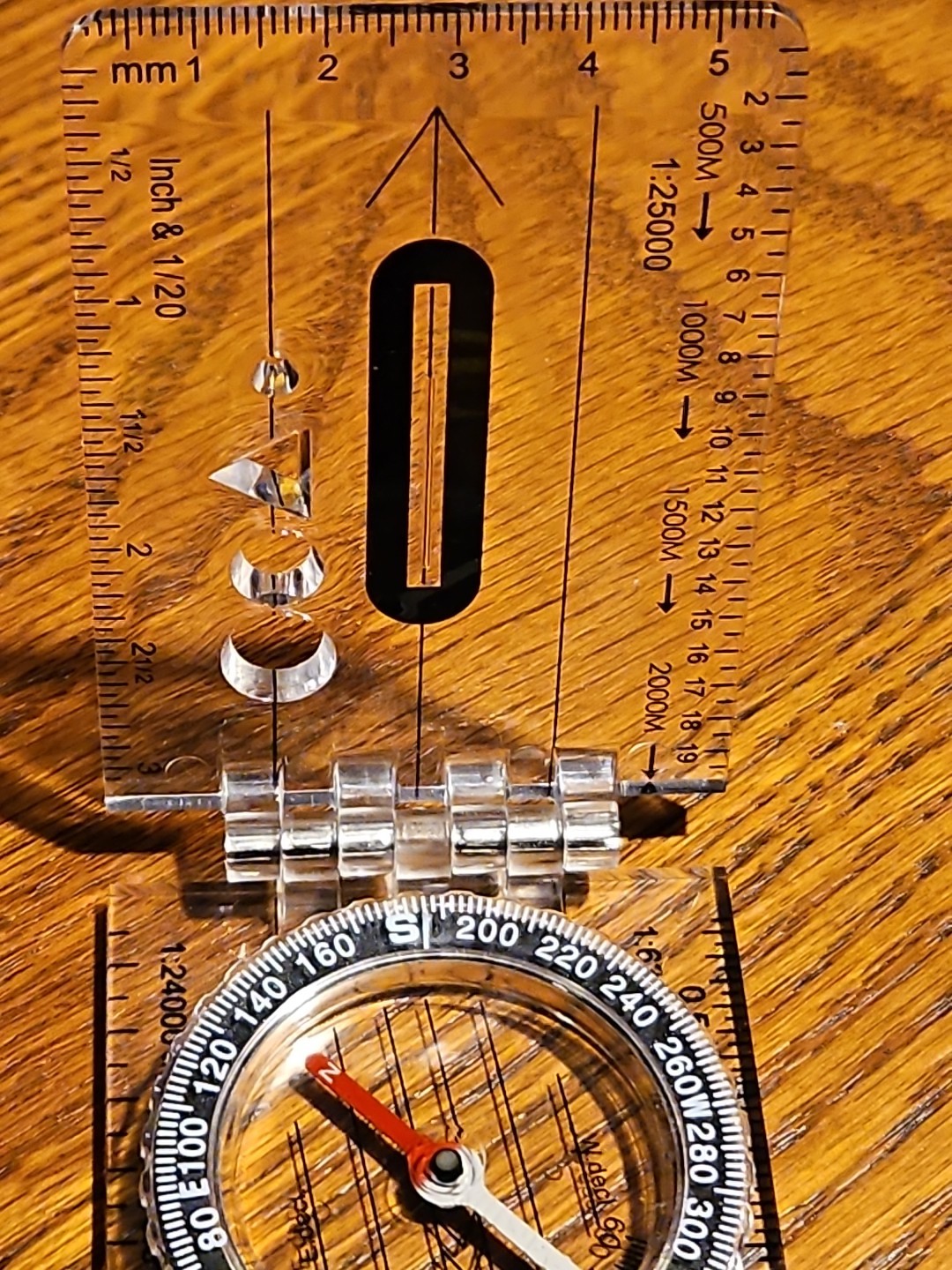 Explorer Scout-Sighting Compass w/ Highly Accurate Magnifying Sight