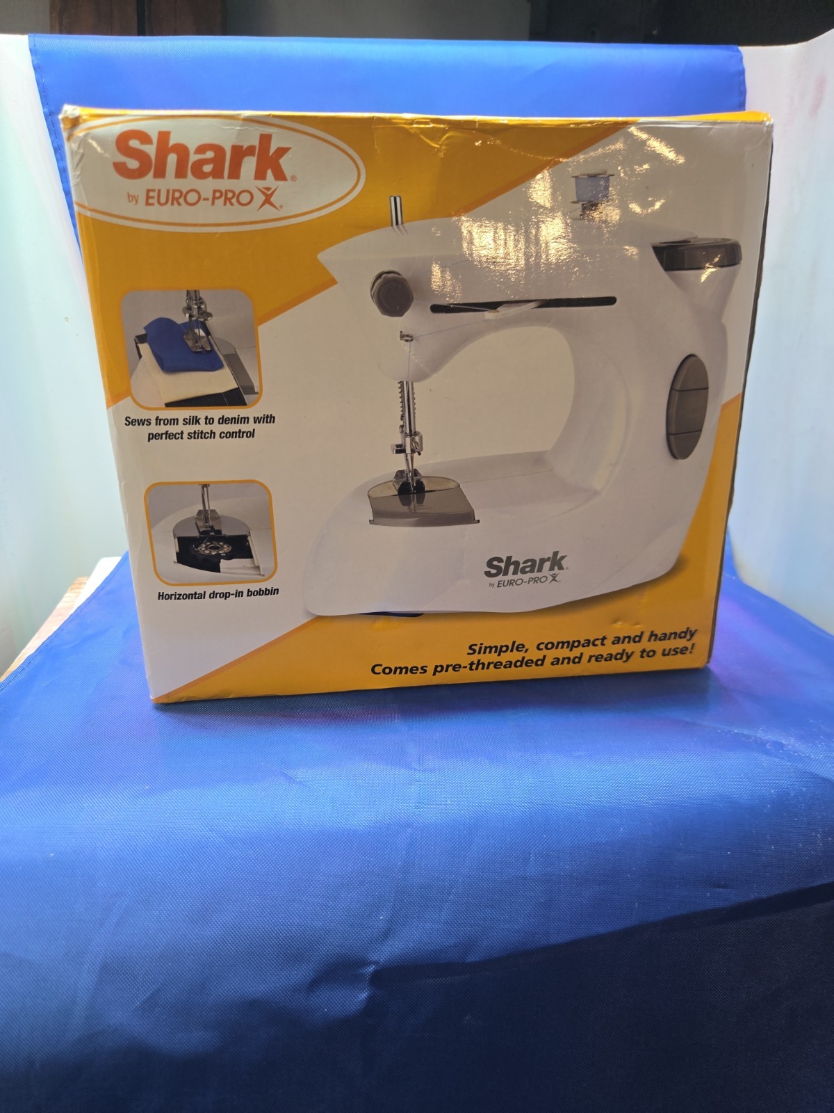 Shark Euro Pro X Basic Portable Sewing Machine Model 998A New In Box