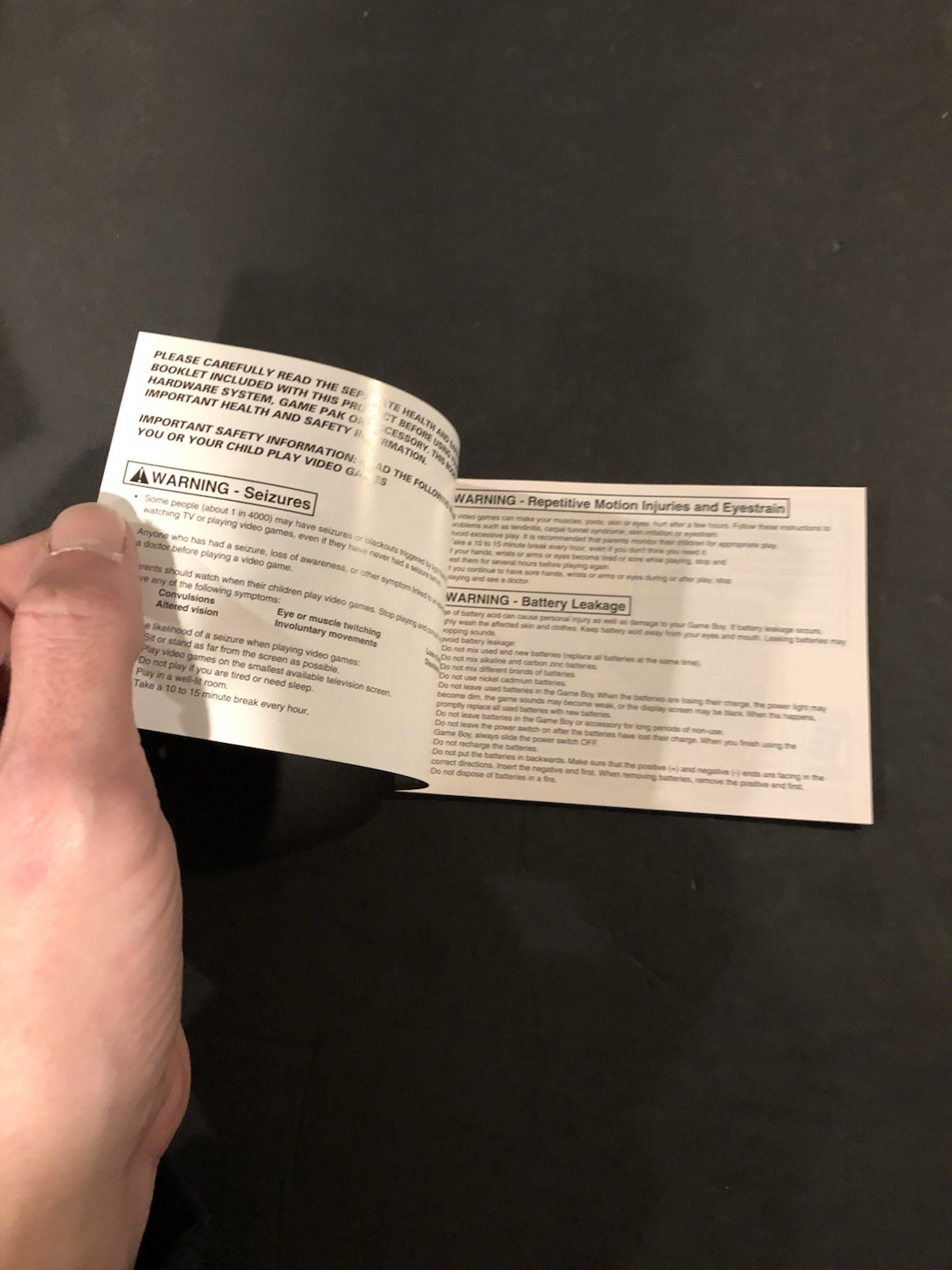 super mario bros gba manual