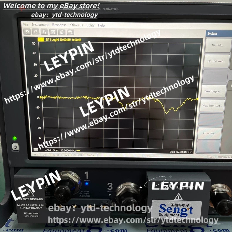 1PC Keysight N5247B 67G Netwk Analyzer 4 Channels#ytd