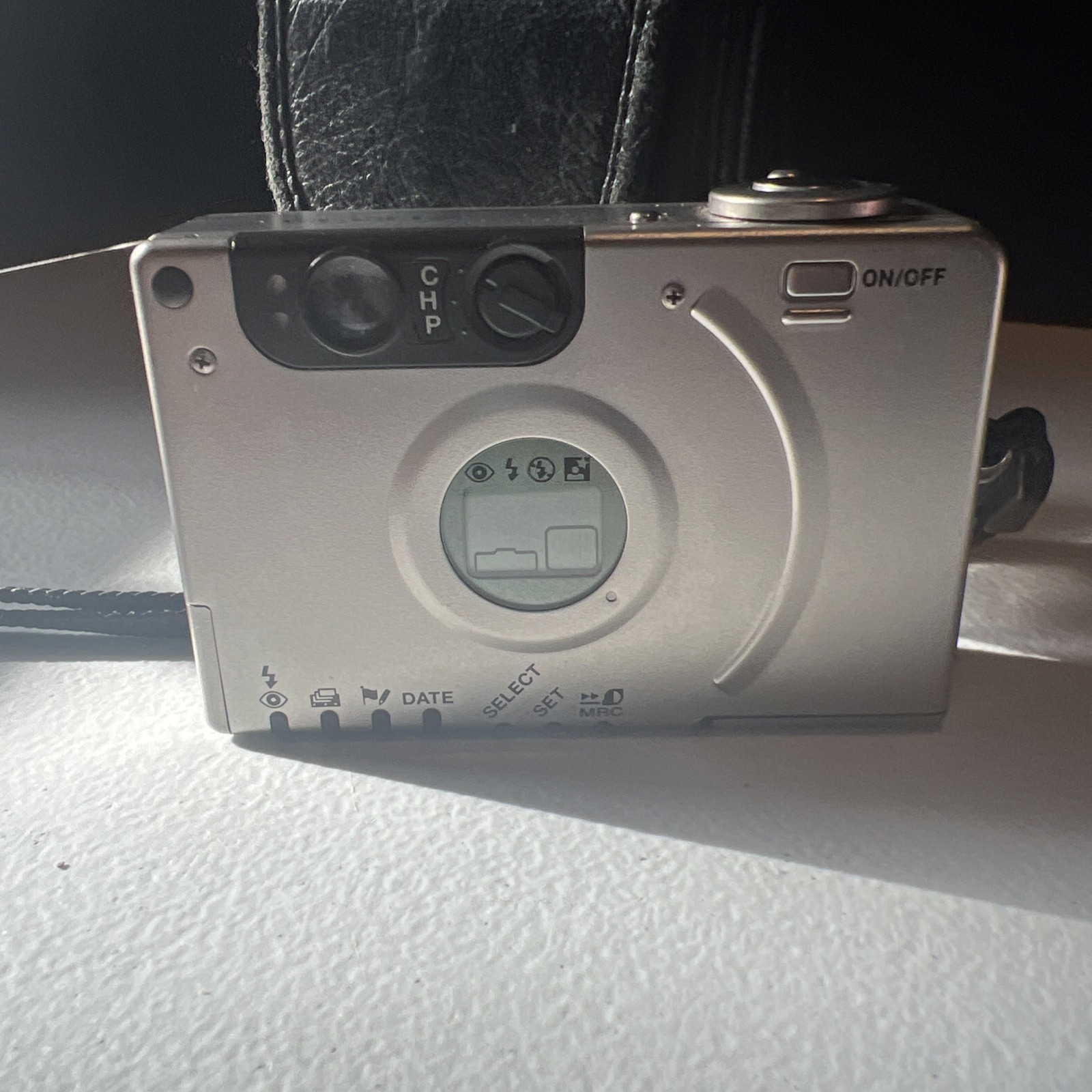 Canon Elph - point and shoot vintage silver camera