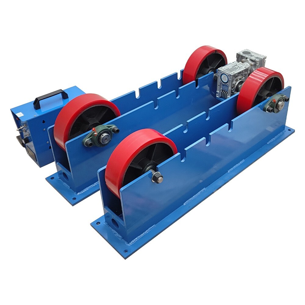 4400LB Adjustable Linkage Roller Welding Support Welding Tank Turning Rolls 110V