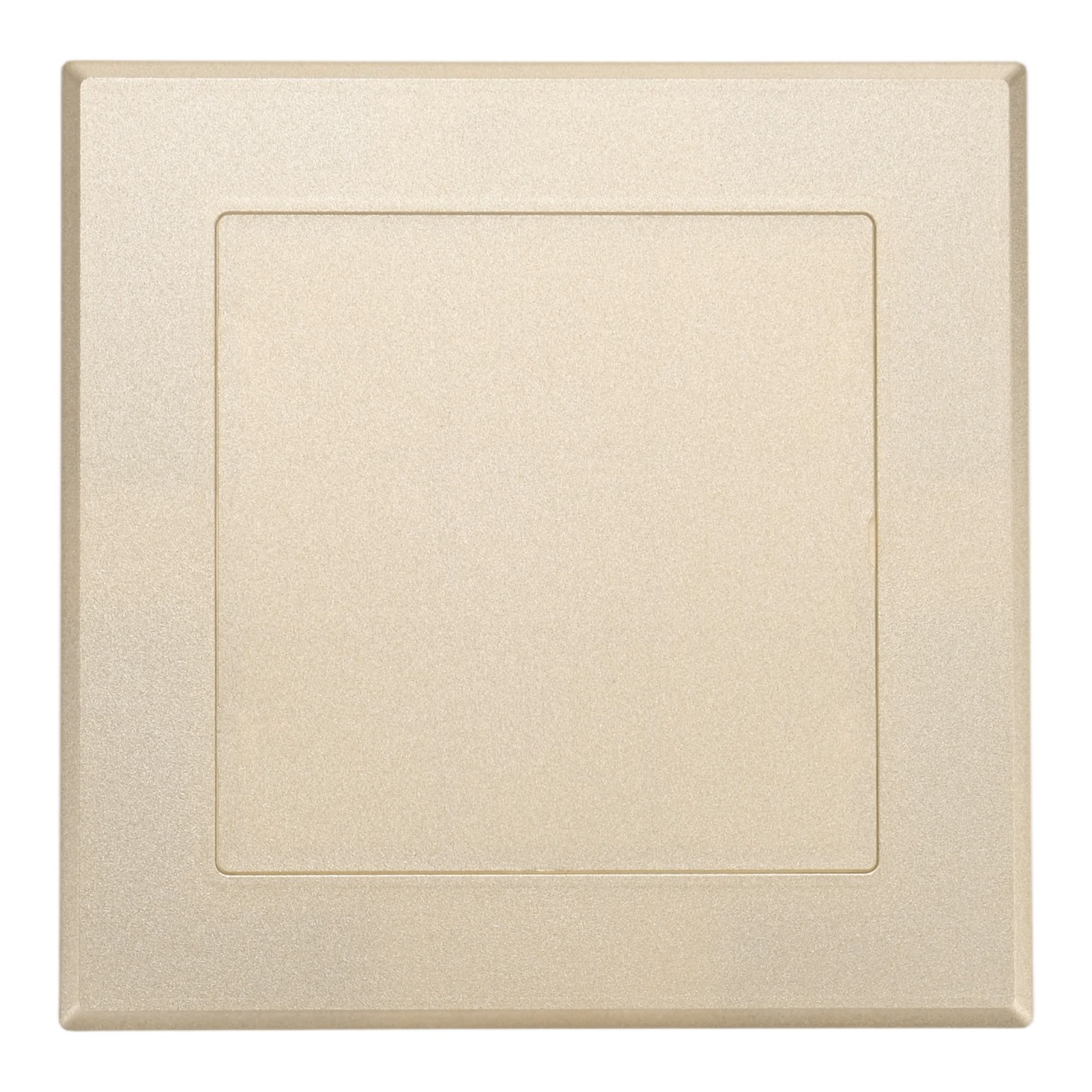 1-Pack Access Panel for Drywall, 5x5" Plastic Removable [Gold Tone, Square]