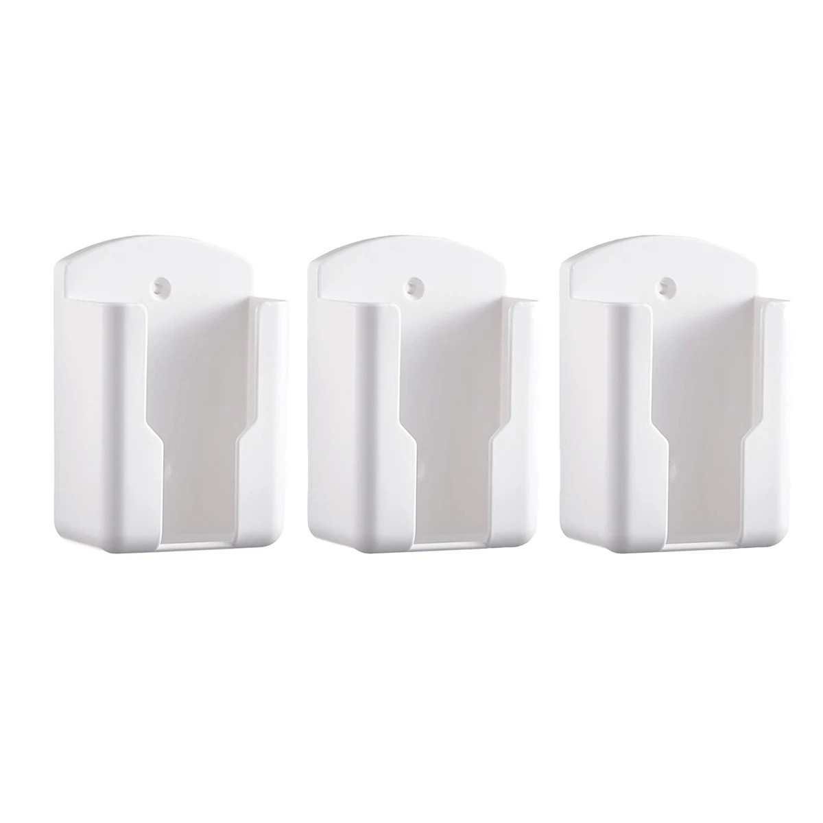 3 Pack Remote Control Holder Wall Mount Self Adhesive Media Controller