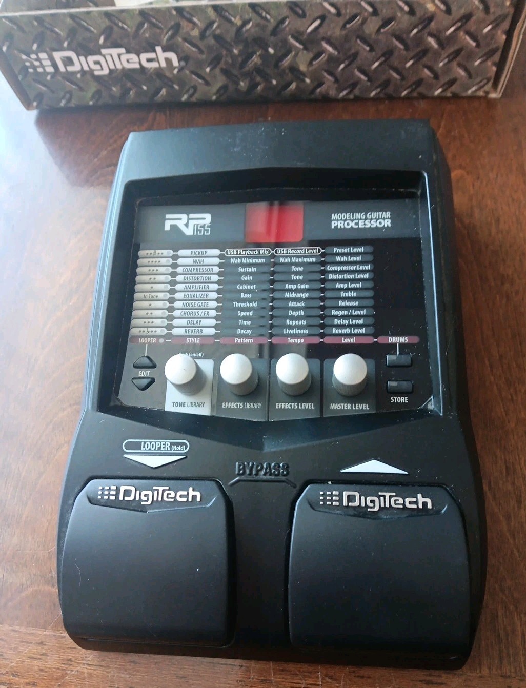 DigiTech RP155 Multi-Effects Guitar Effect Pedal