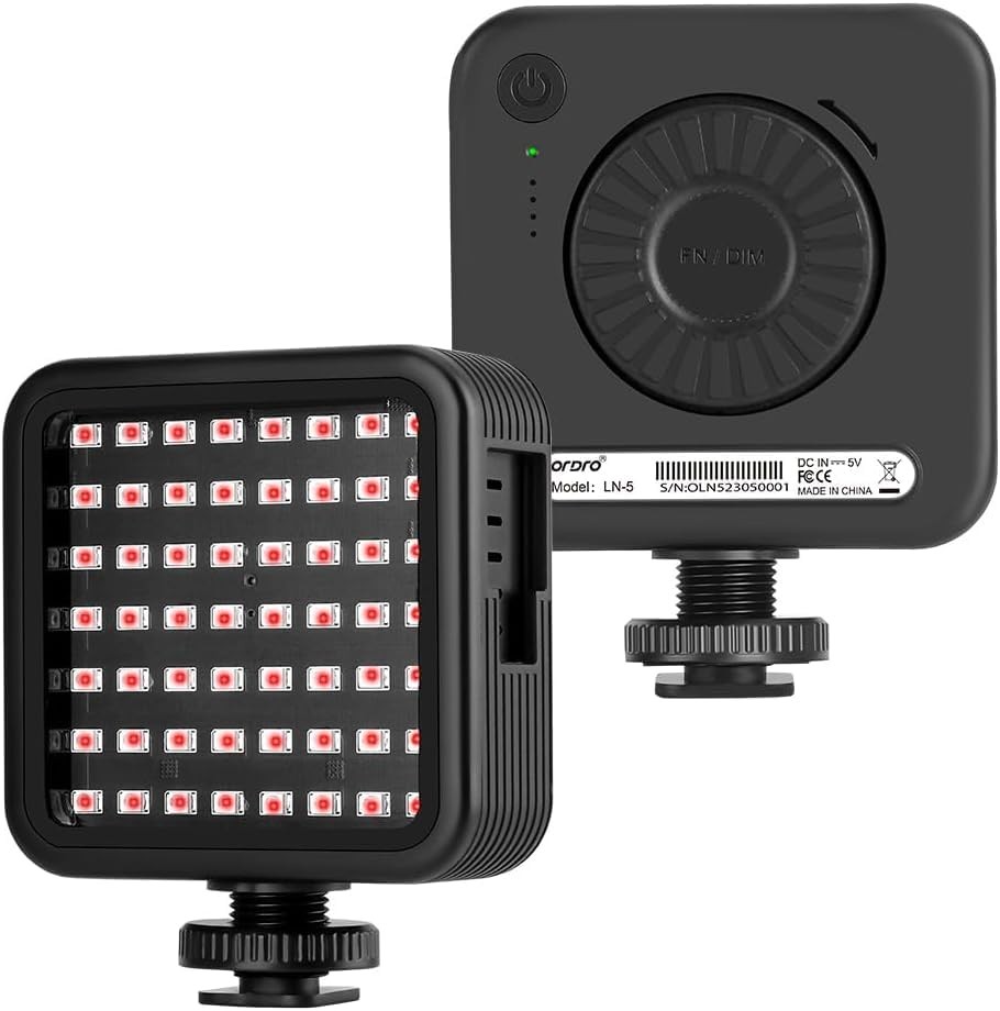 Mini IR Night Vision Light Infrared Photography For Video Camera Recording