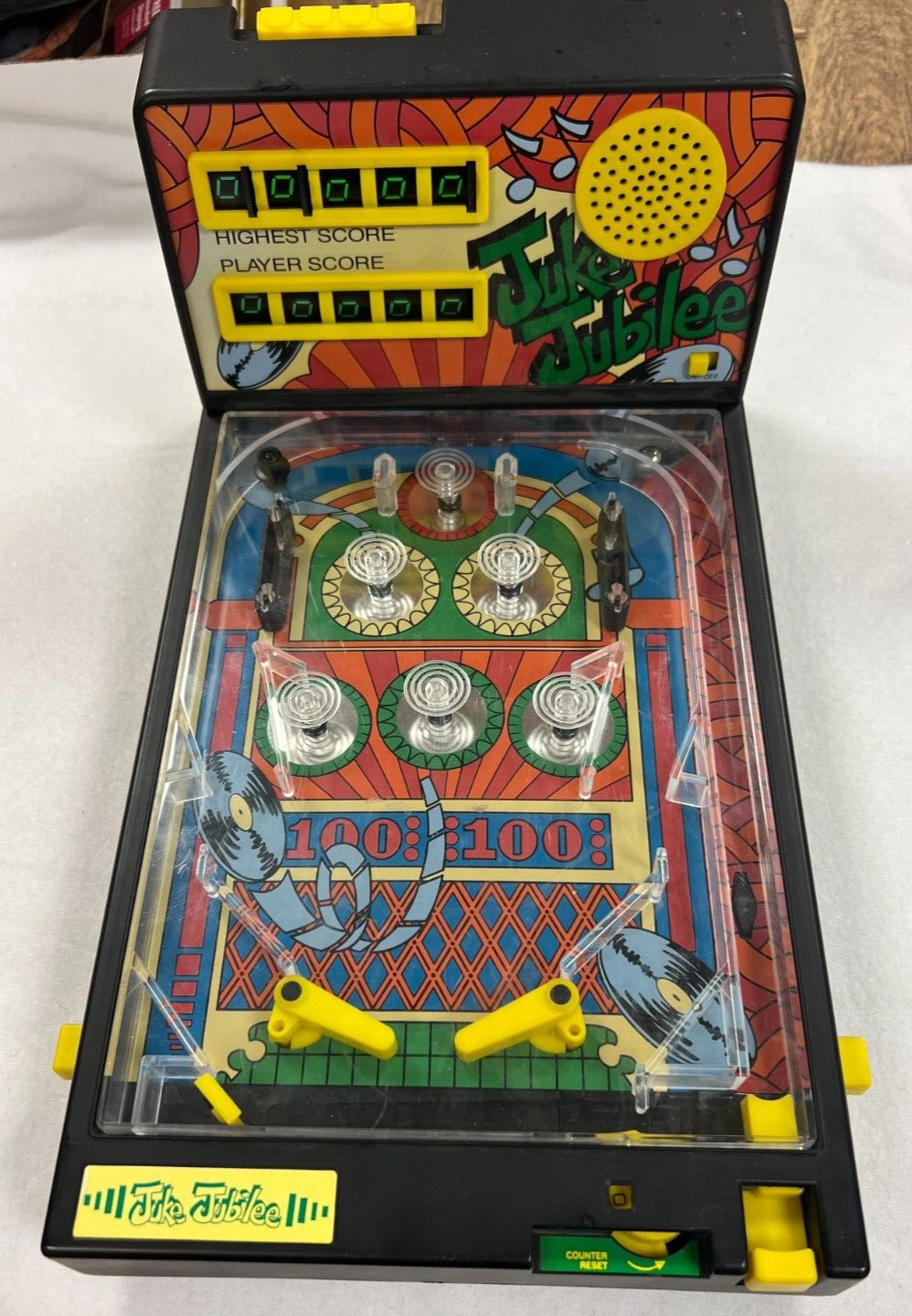 Vintage  Juke Jubilee Pinball Machine for Parts or repair