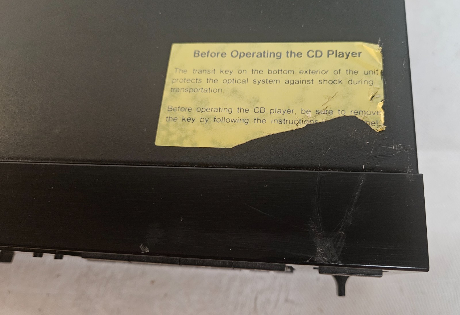 Sony CDP-C69ES 5 Disc Carousel CD Player Changer NO Remote WORKING
