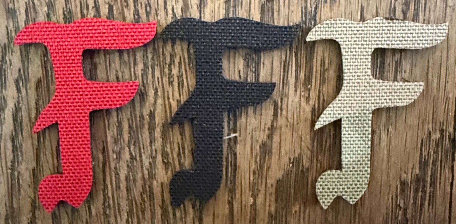 Forward Observations FOG "F" Patches Set Of 3