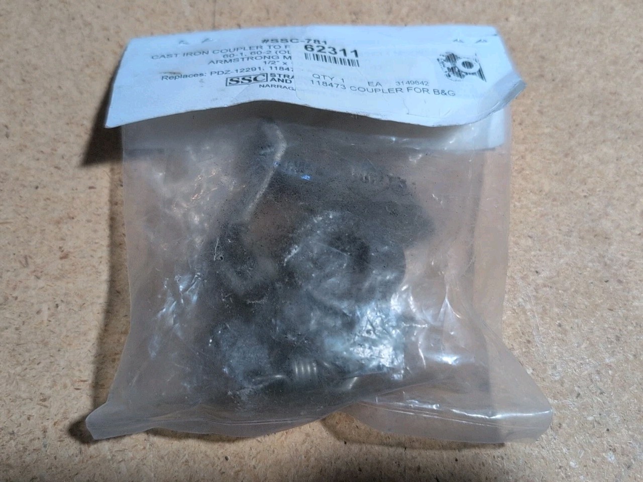 SSC-781 B&G Coupler Assembly - Equal to 118473 - NEW Sealed!