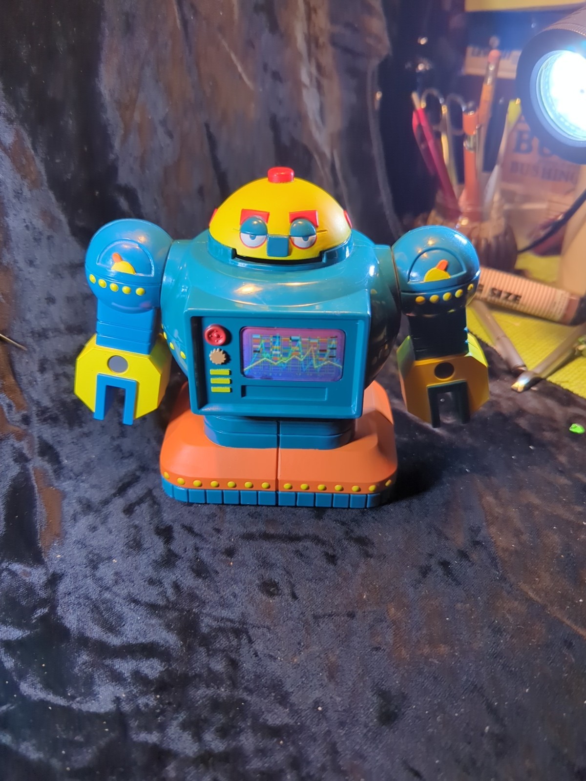 Vintage Avon Robot Coin Bank 1985 Toy Bank Piggy Bank Lost in Space
