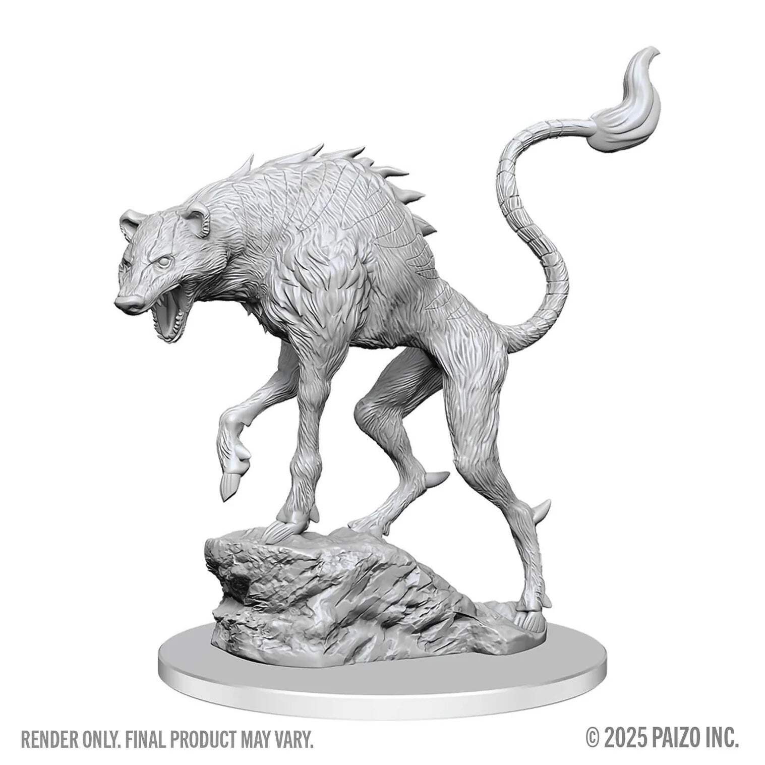 Pathfinder Battles Deep Cuts Unpainted Miniatures: Leucrotta