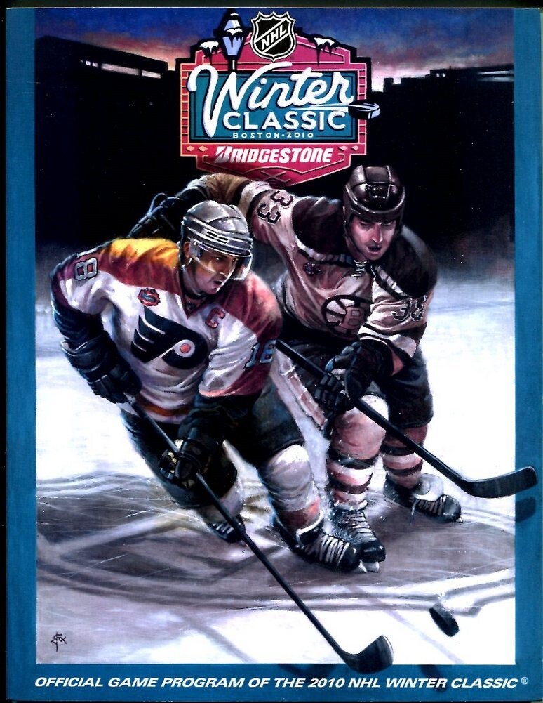 2010 NHL Winter Classic Game Program Bruins v Flyers Fenway Park 50191b26